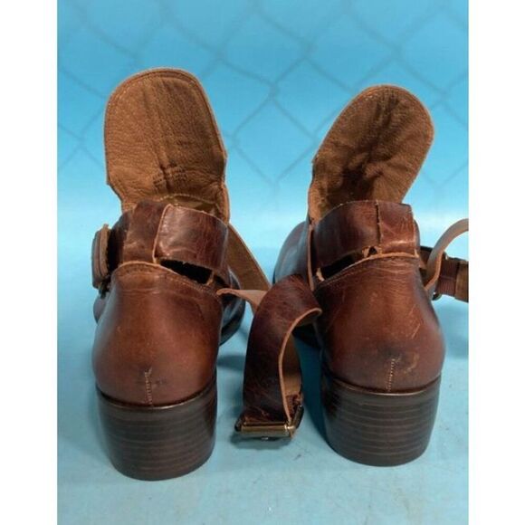 Matisse Women's Leather‎ Raiders Double Buckle Ankle Boots Size 8 - Picture 4 of 8